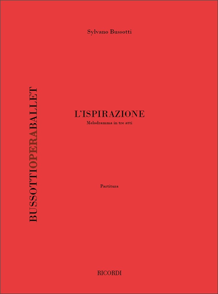 L'Ispirazione. Melodramma In Tre Atti
